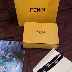 Authentic fendi box 💛💛💛